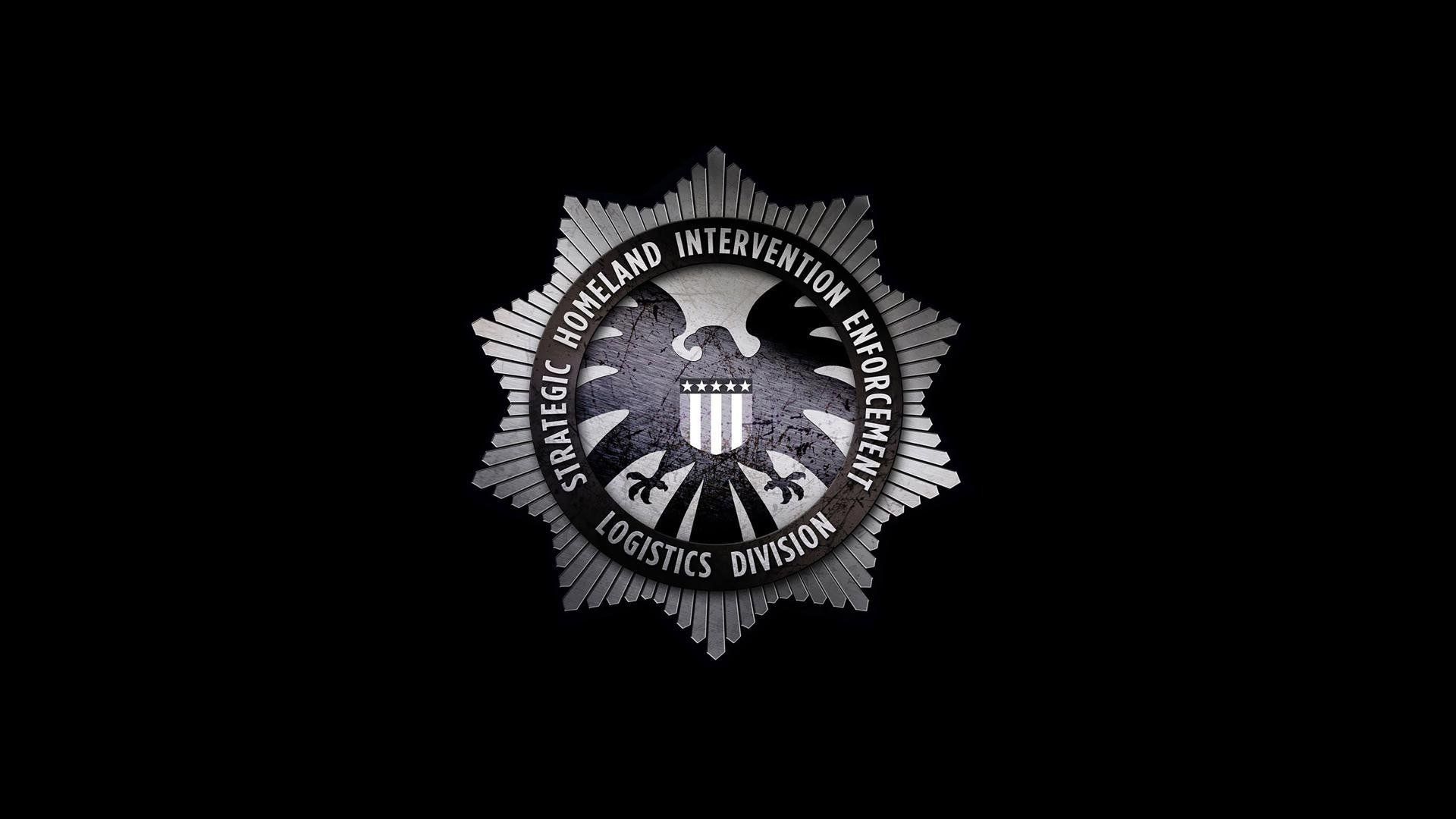 Logo Agents of SHIELD, 1920x1080 Full HD, PC Desktop