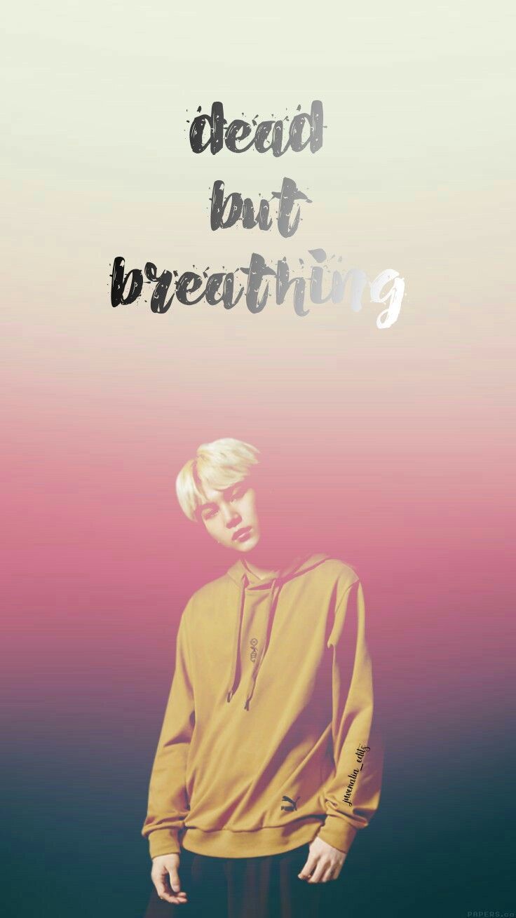 Suga Agust D wallpaper gradiente, 736x1309 Full HD Verticale, iPhone
