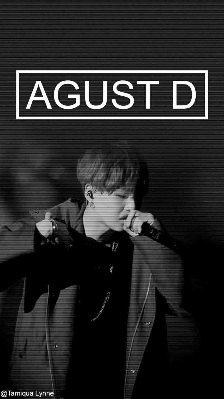 Agust D bianco e nero, 720x1280 Full HD Verticale, Realme