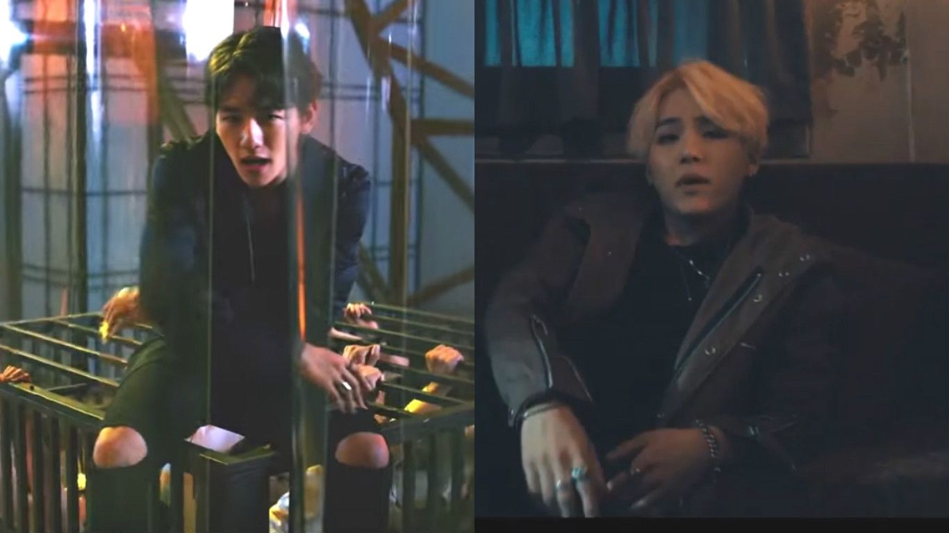 Agust D scene doppia, 1366x768 HD, Desktop