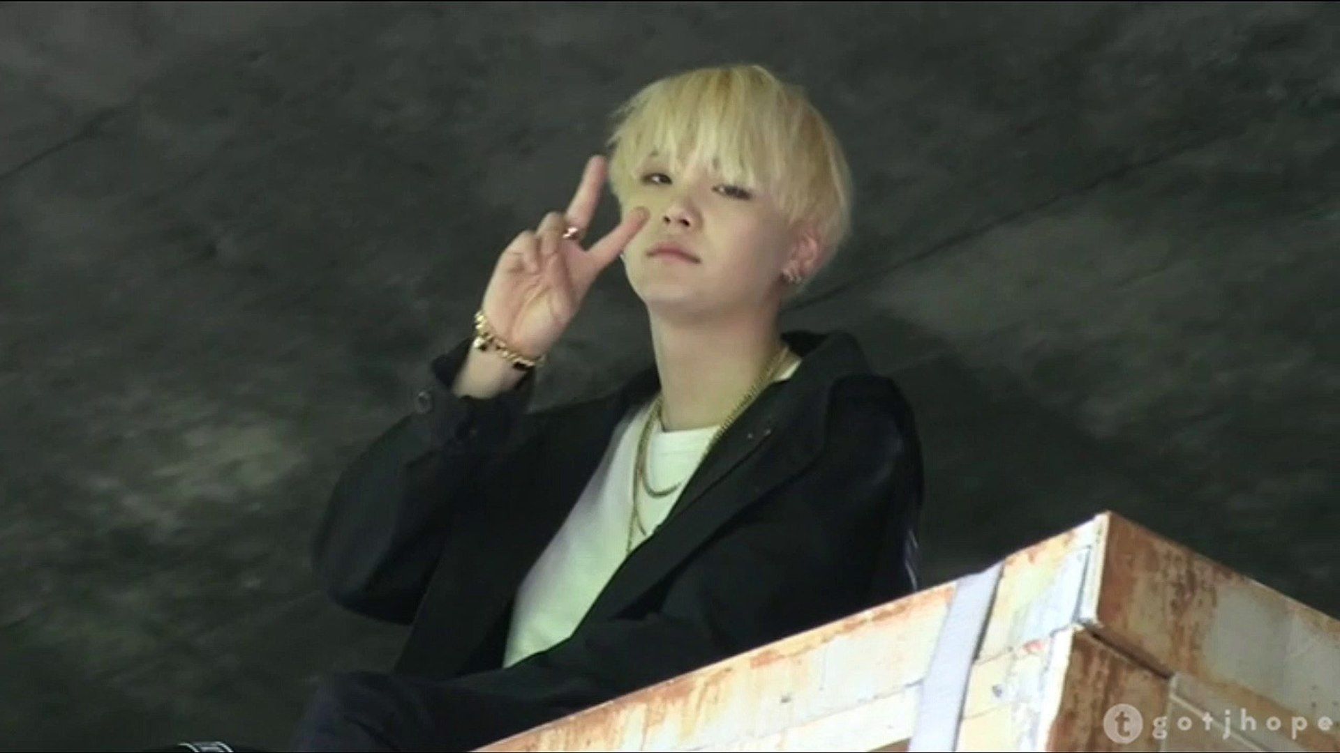 Agust D capelli biondi, 1920x1080 Full HD 1080p, Desktop