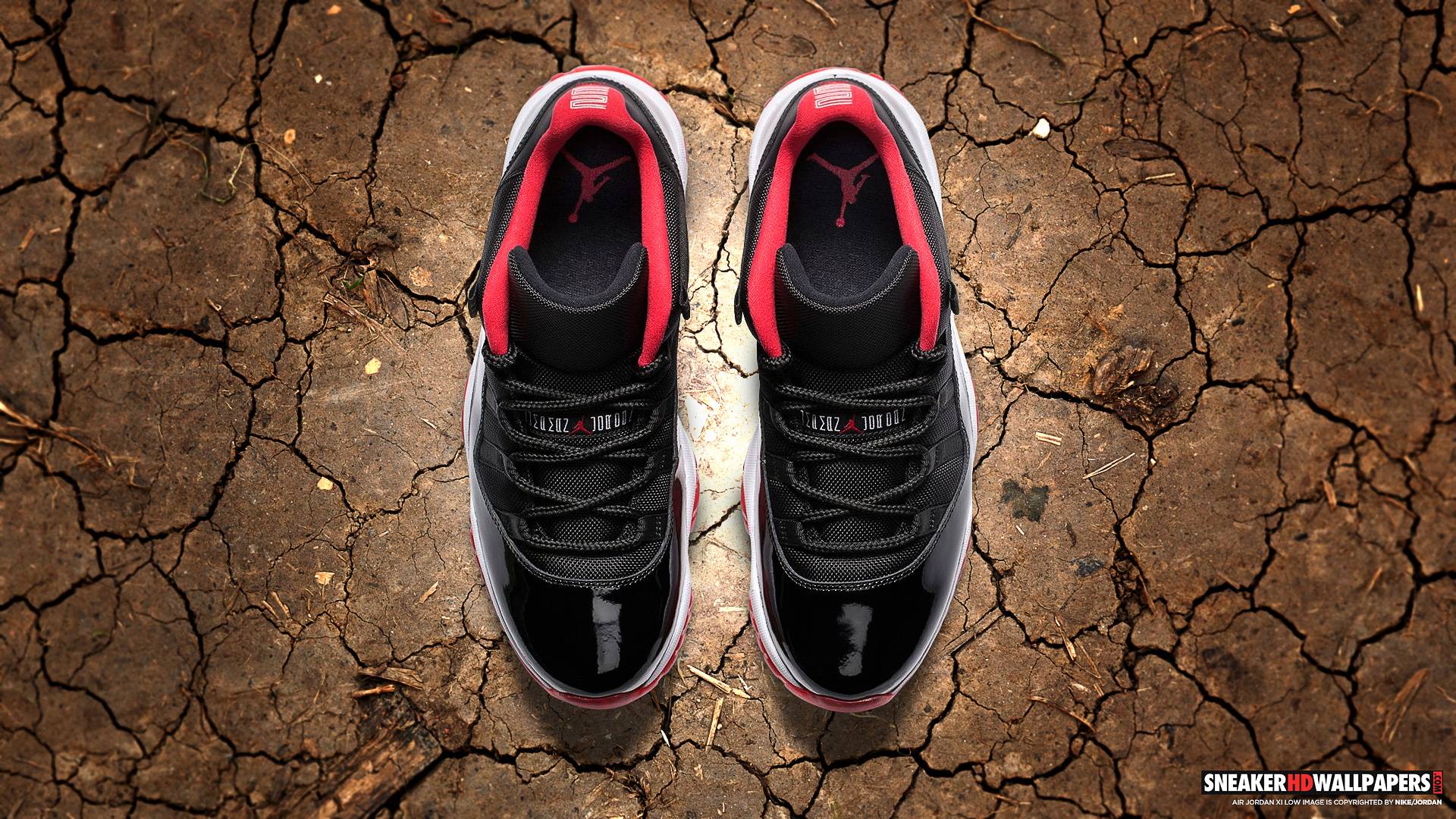 Sneaker Air Jordan nere rosse, 1920x1080 1080p, PC Desktop