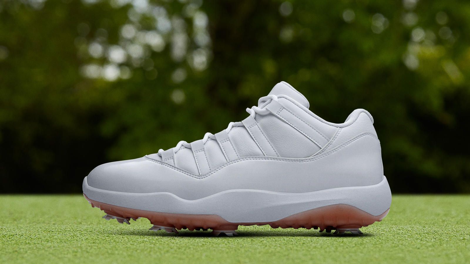 Air Jordan 11 Low Golf bianca, 1600x900 900p, PC