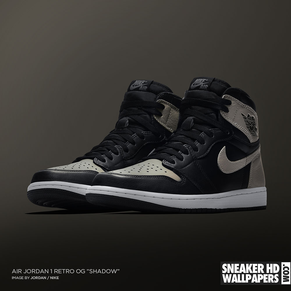Air Jordan 1 Retro Shadow, 1000x1000 HD, Laptop