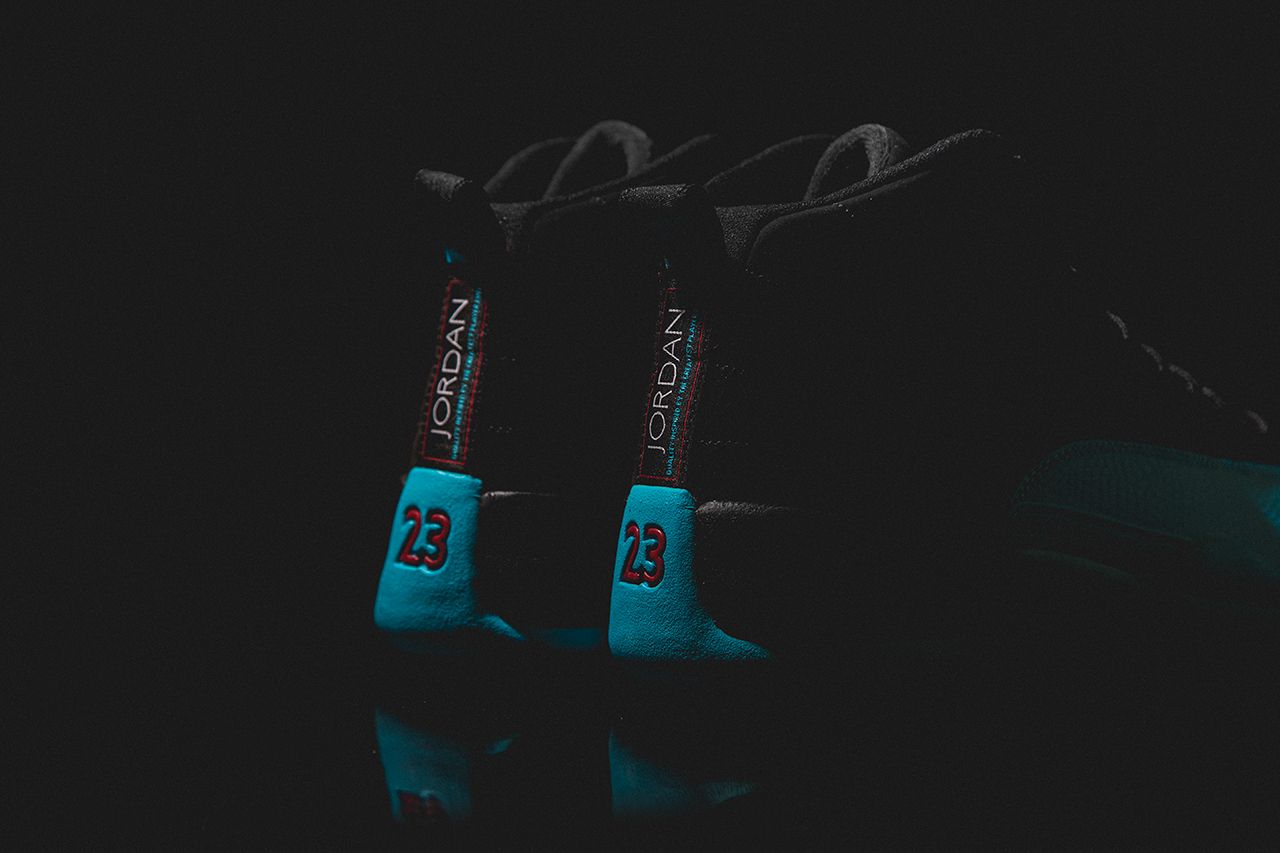 Sneaker Air Jordan turchese nera, 1280x853 720p, PC