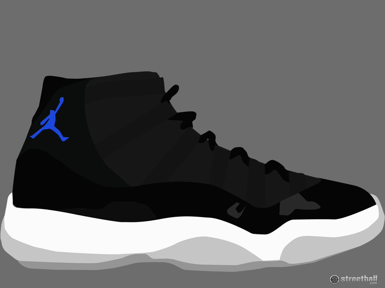 Sneaker Air Jordan nera, 1280x956 HD, Desktop