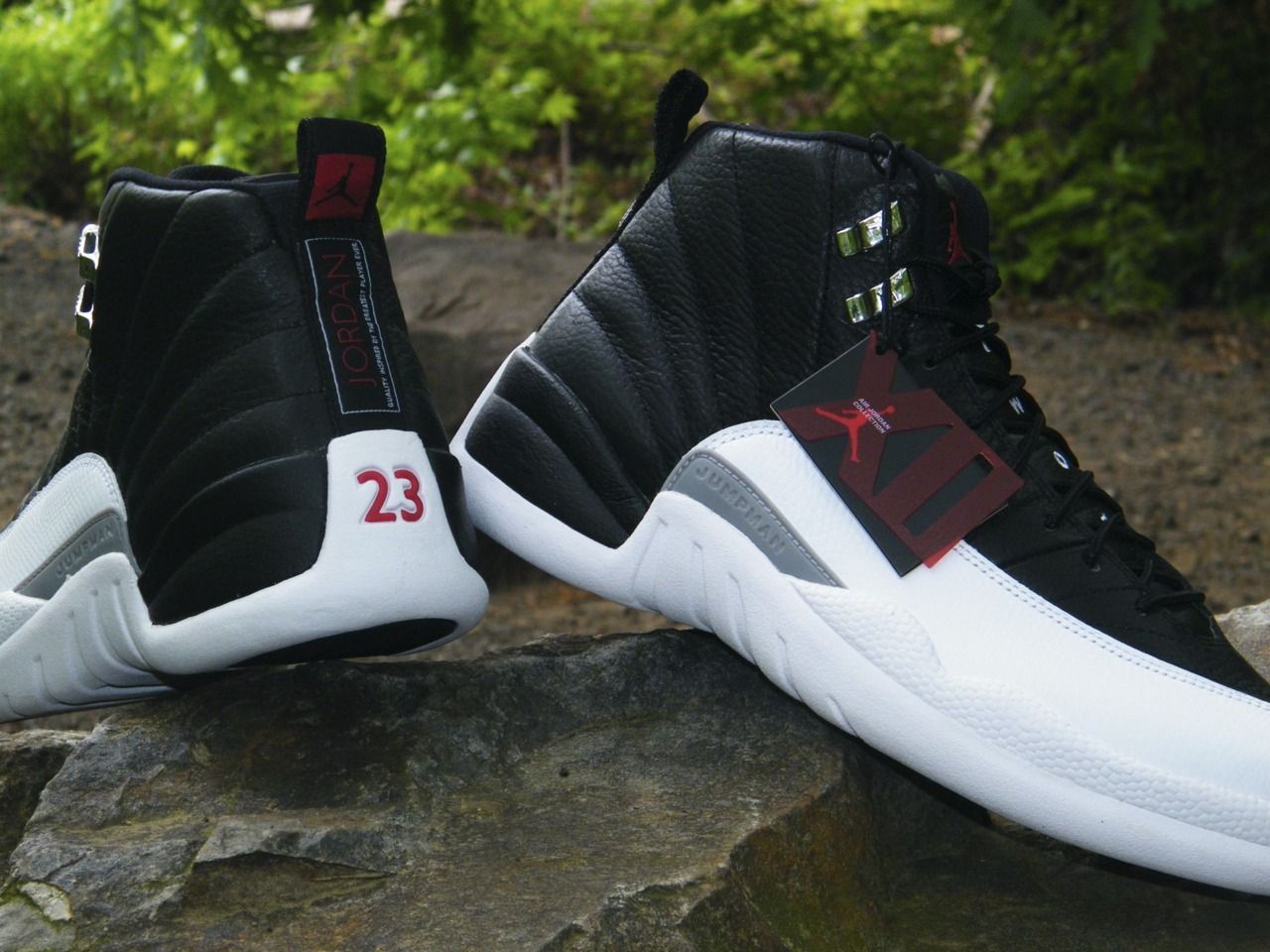 Air Jordan 12 Playoffs nere, 1280x960 720p, Acer Nitro