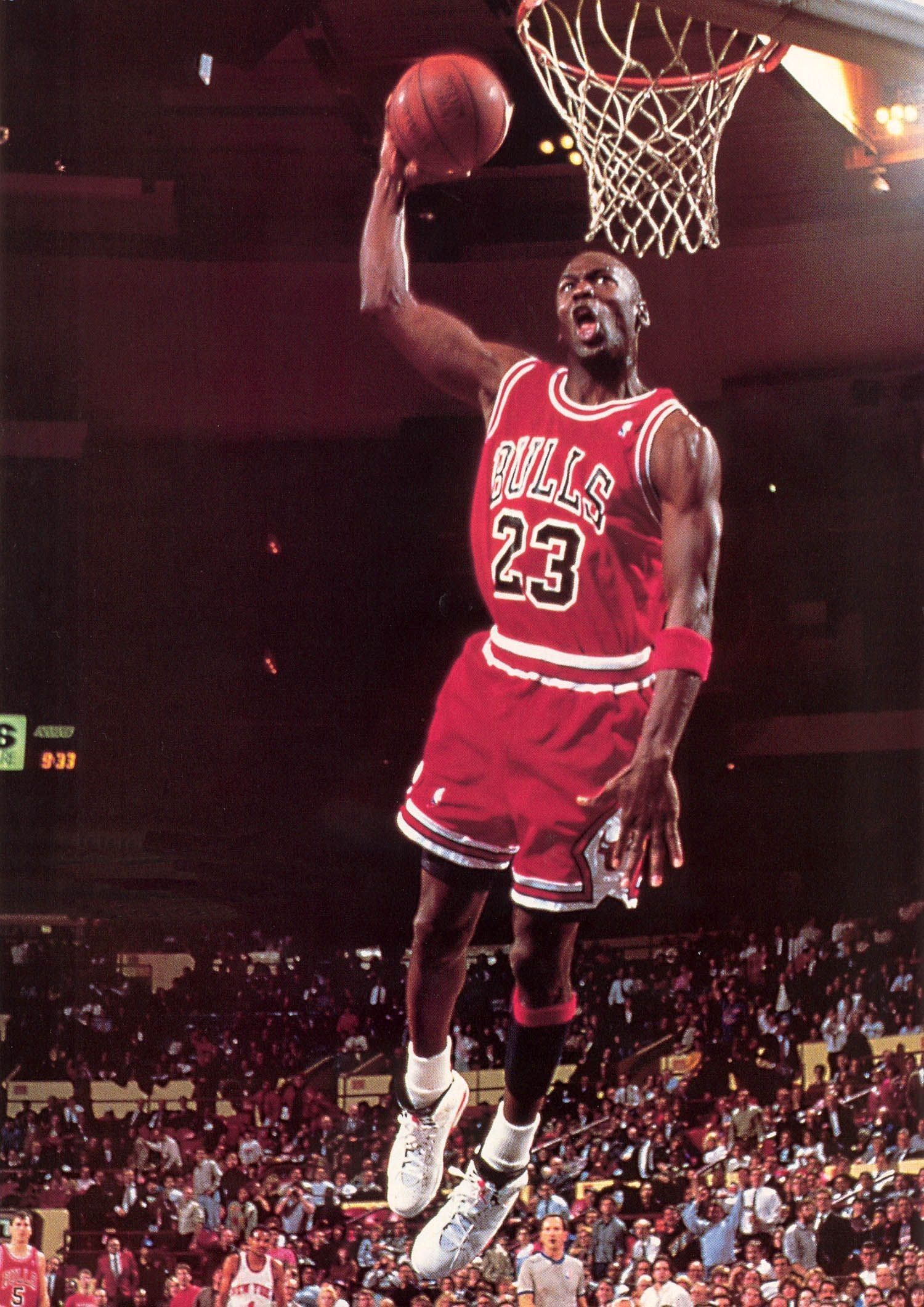 Michael Jordan tiro basket, 1242x2688 Full HD Verticale, Smartphone