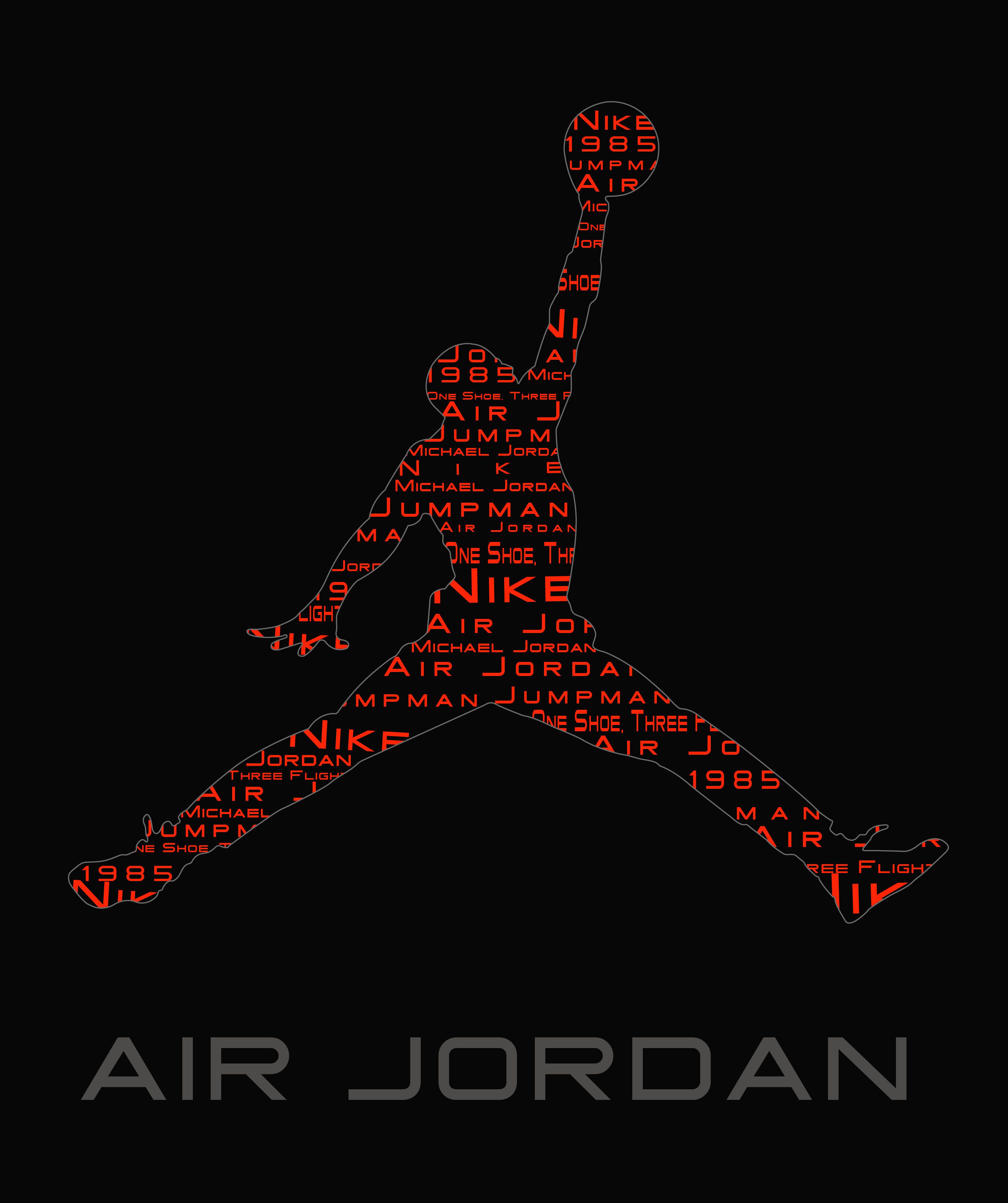 Logo Jordan rosso sfondo elefante, 3840x2160 4K, Desktop 4K