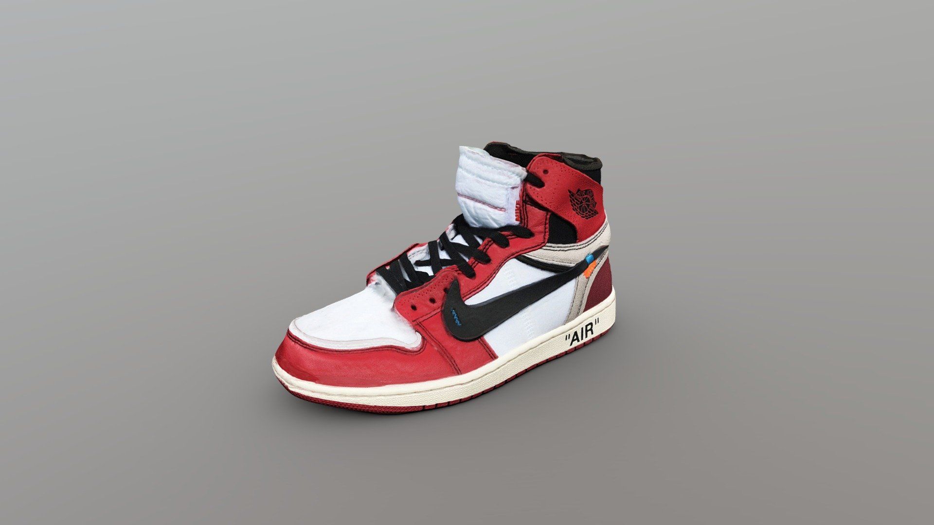 Nike Air Jordan 1 rossa bianca, abbigliamento sportivo, 1920x1080 1080p, Laptop