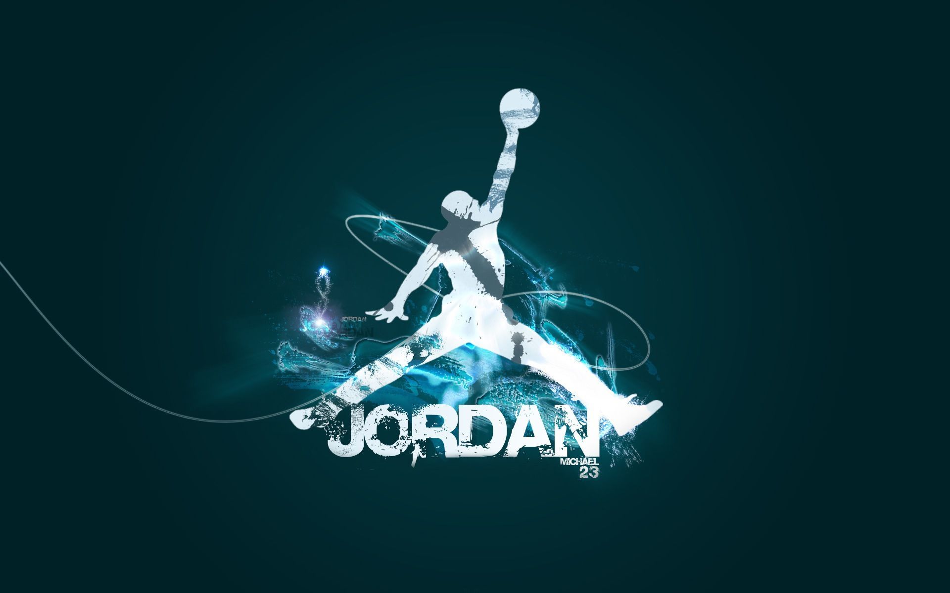 Logo Air Jordan 3D, sneaker, 1920x1200 WUXGA, PC
