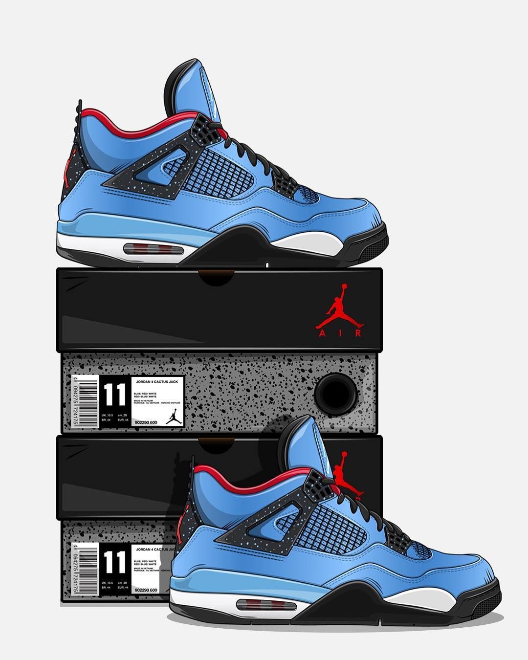 Sneaker Air Jordan blu con scatole, 1080x1350 Full HD Verticale, Smartphone