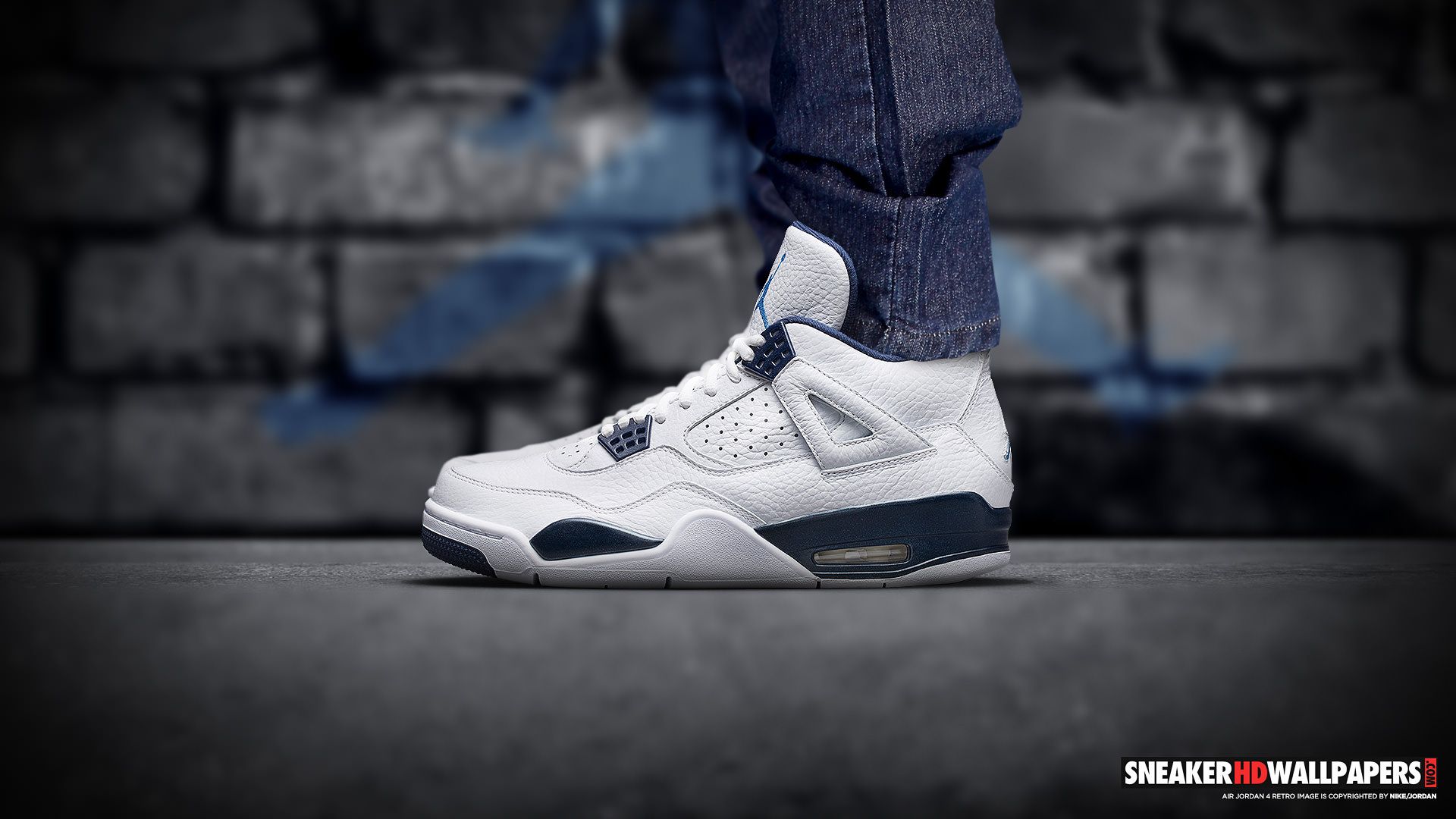 Sneaker Air Jordan 4 bianca rossa, 722x1280 Full HD Verticale, Realme