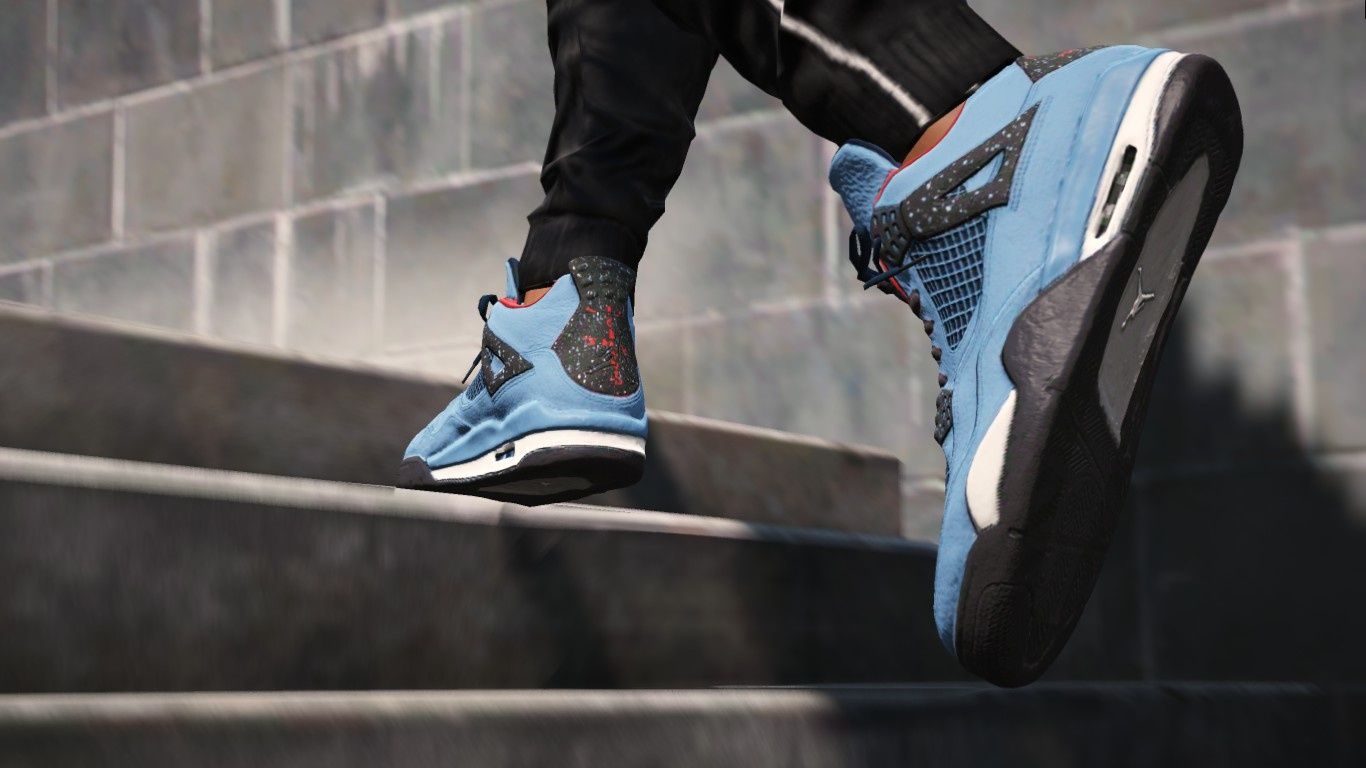 Air Jordan 4 grigio, 2048x1536 alta risoluzione, Desktop