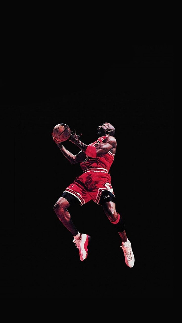 Michael Jordan schiacciata basket, numero 23, 736x1309 Full HD Verticale, iPhone Pro Max