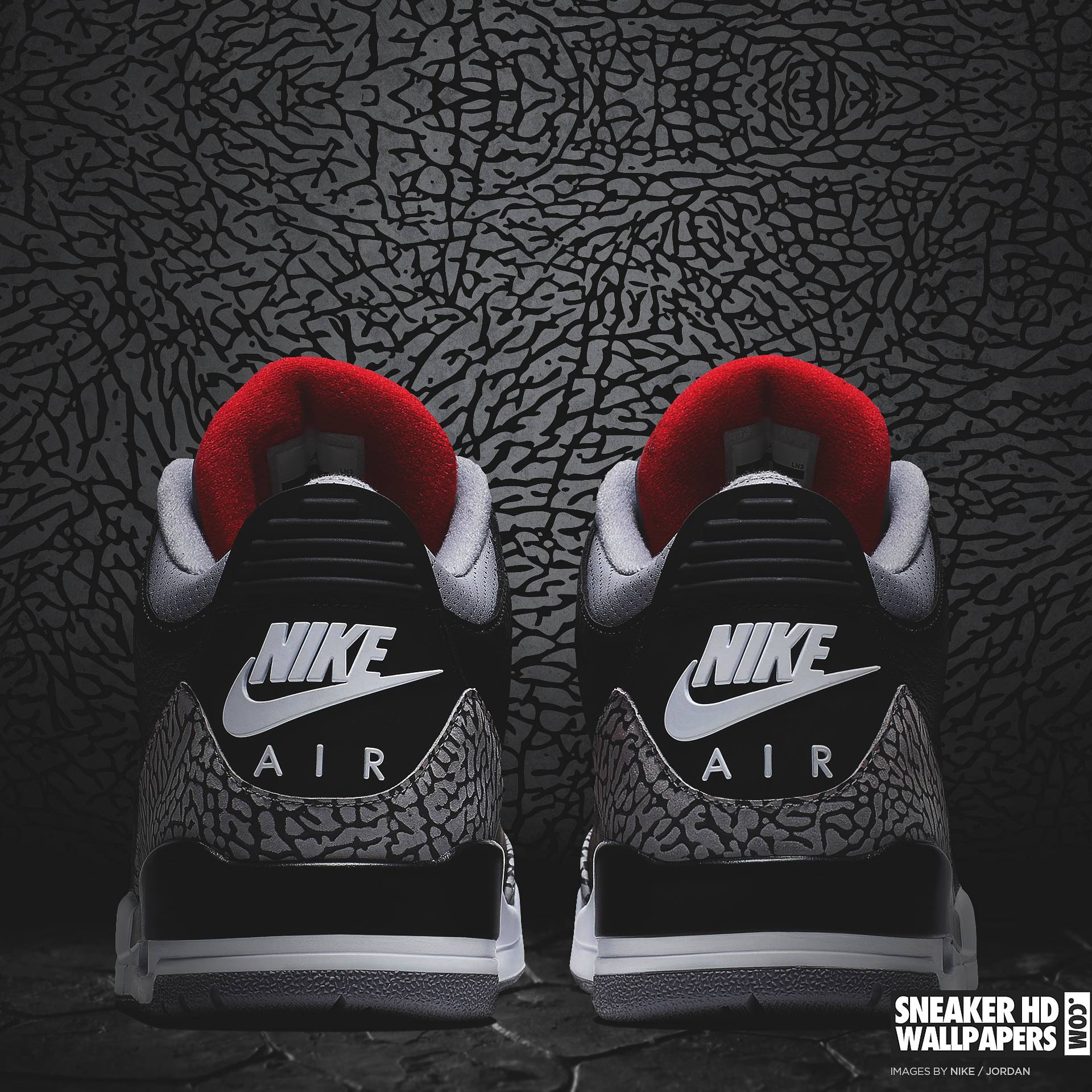 Air Jordan nere retro, 1920x1920 WUXGA, Desktop