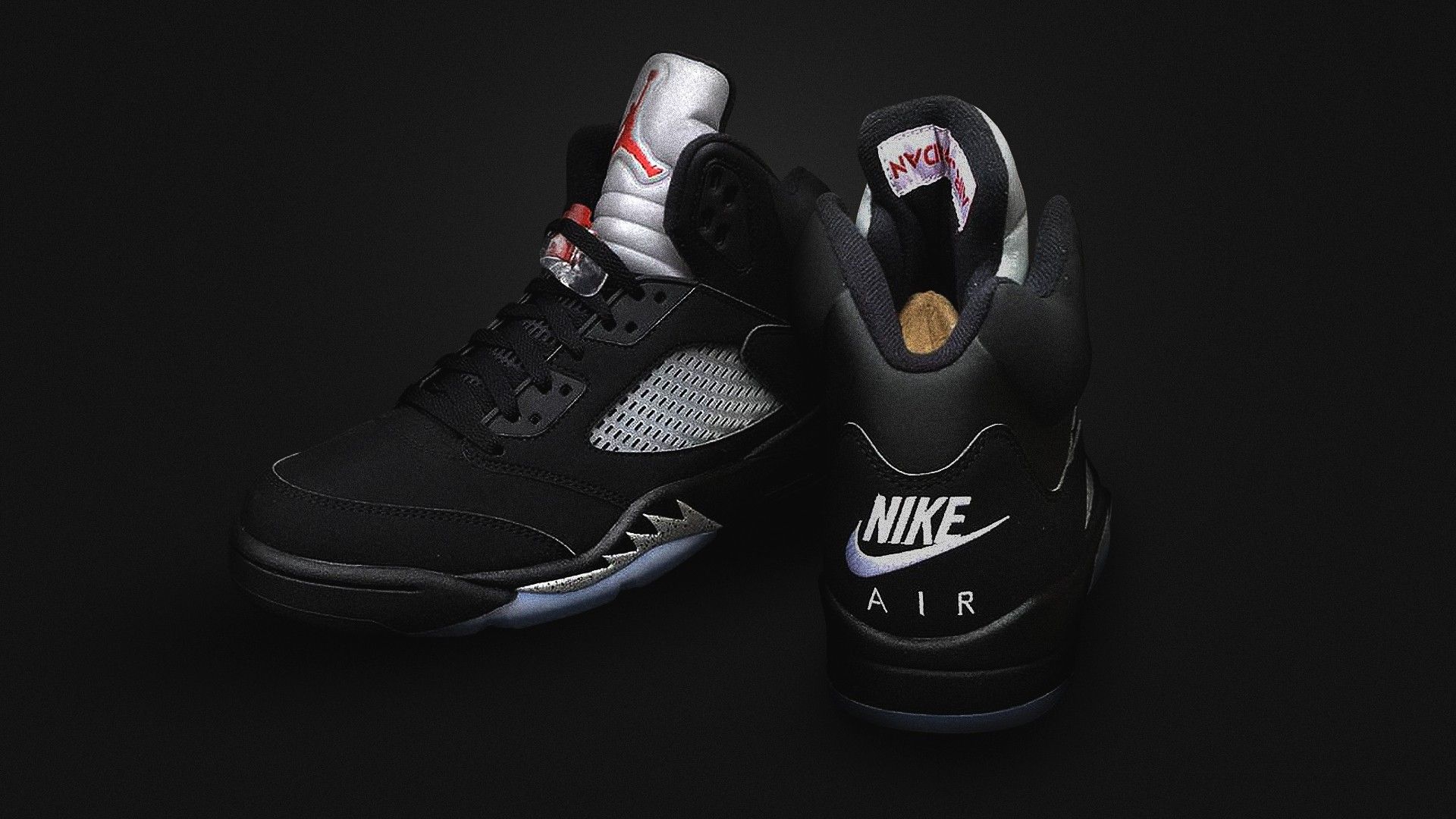 Scarpe Air Jordan nere, sneaker, 1920x1080 Full HD 1080p, Laptop