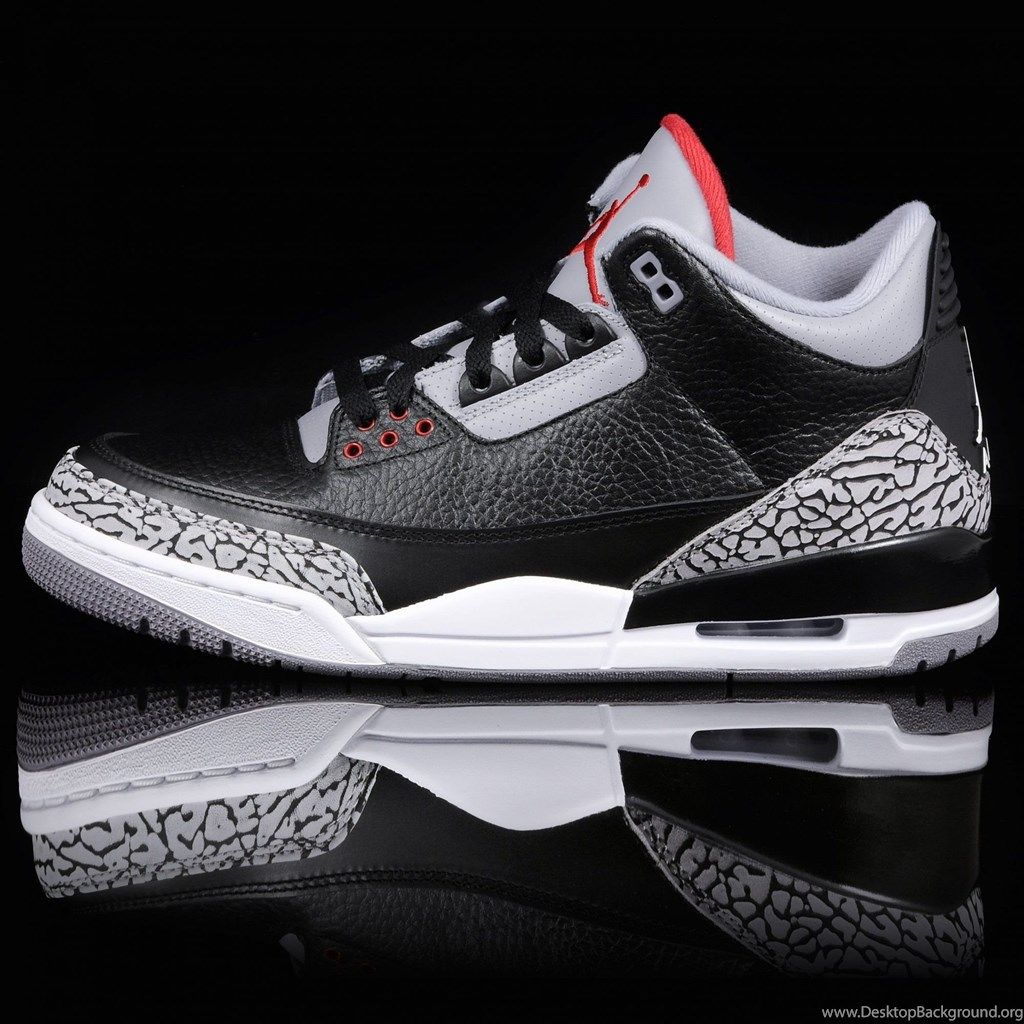 Sneaker Air Jordan nera, 1024x1024 HD, PC