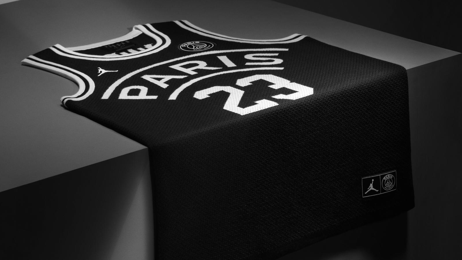 Maglia Jordan PSG nera, 1600x900 HD, iMac
