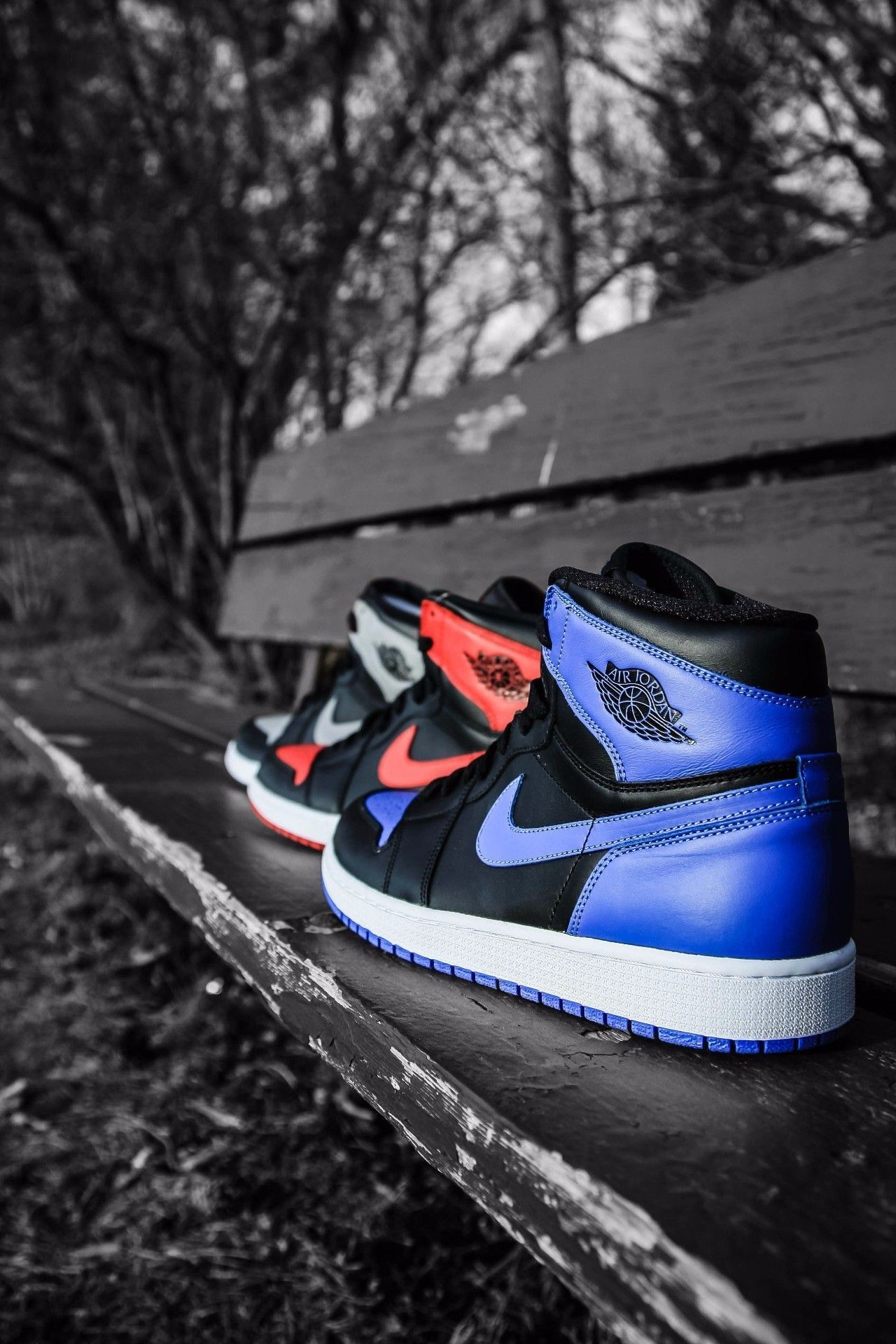 Sneaker Nike Jordan colorate, abbigliamento sportivo, 1280x1920 Verticale, Mobile