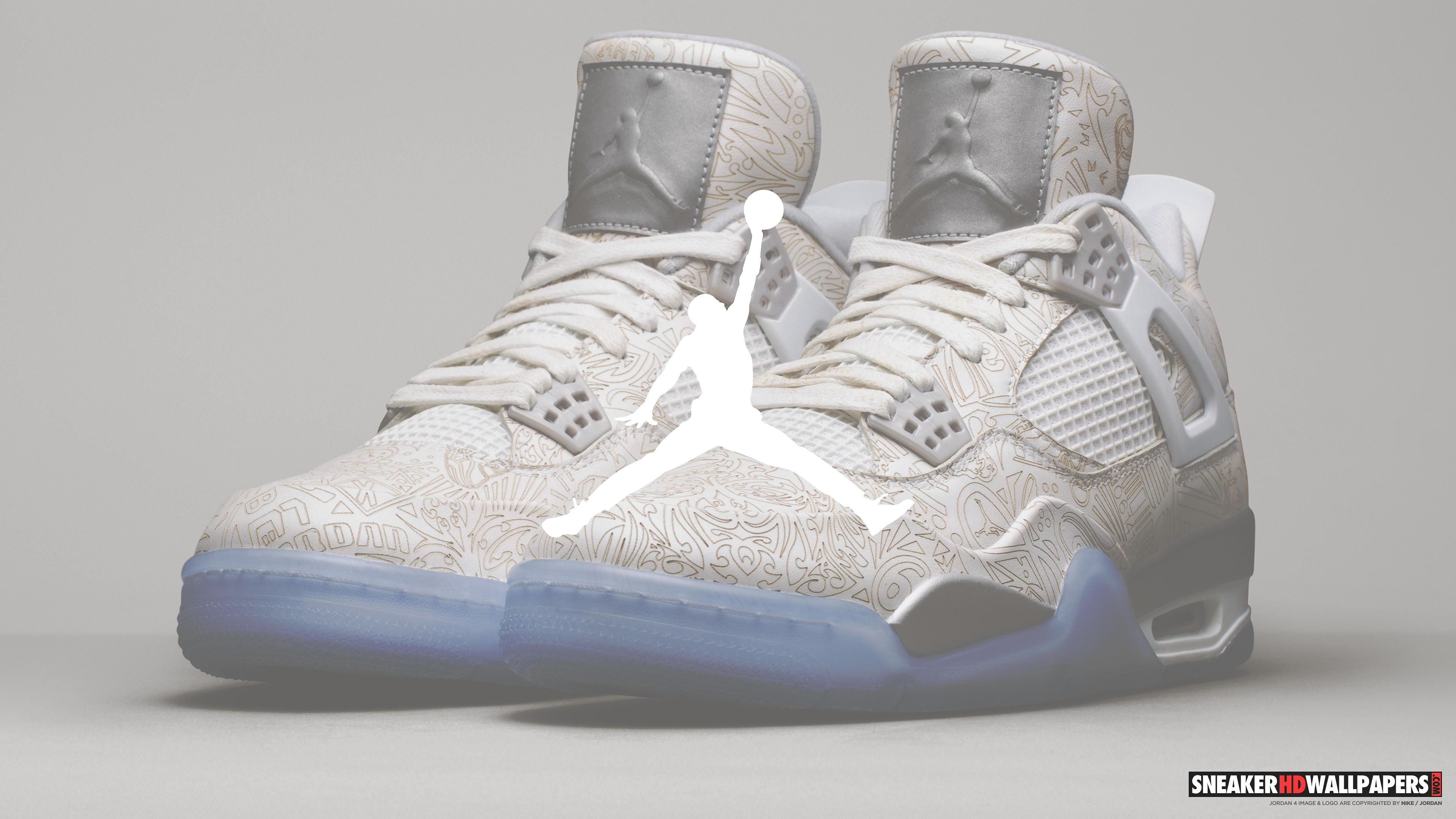 Scarpe Air Jordan grigie, 3840x2160 Ultra HD, Monitor 4K