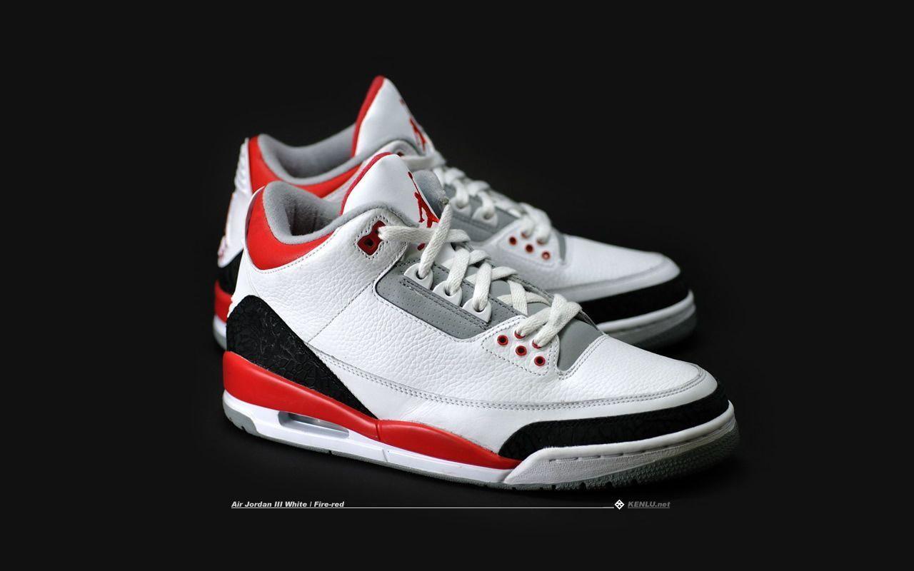 Sneaker Air Jordan bianche rosse, 1280x800 HD, Desktop