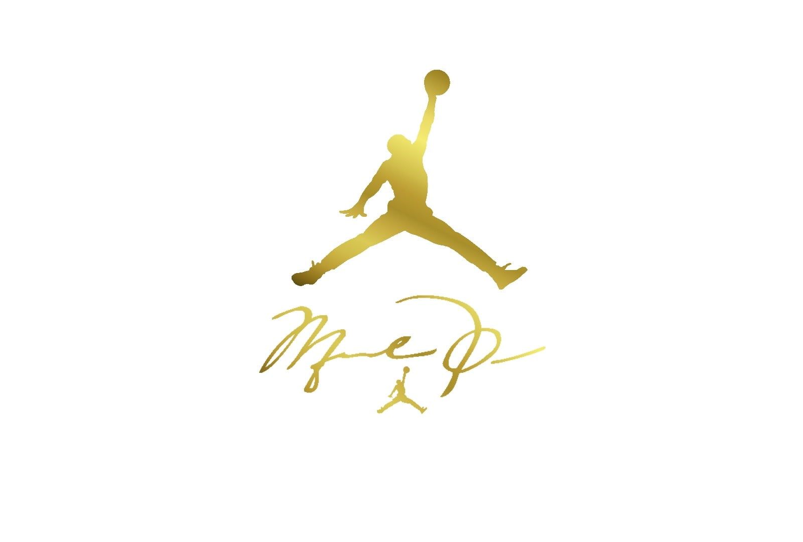 Logo Jordan Jumpman blu, 1920x1080 Full HD 1080p, Desktop