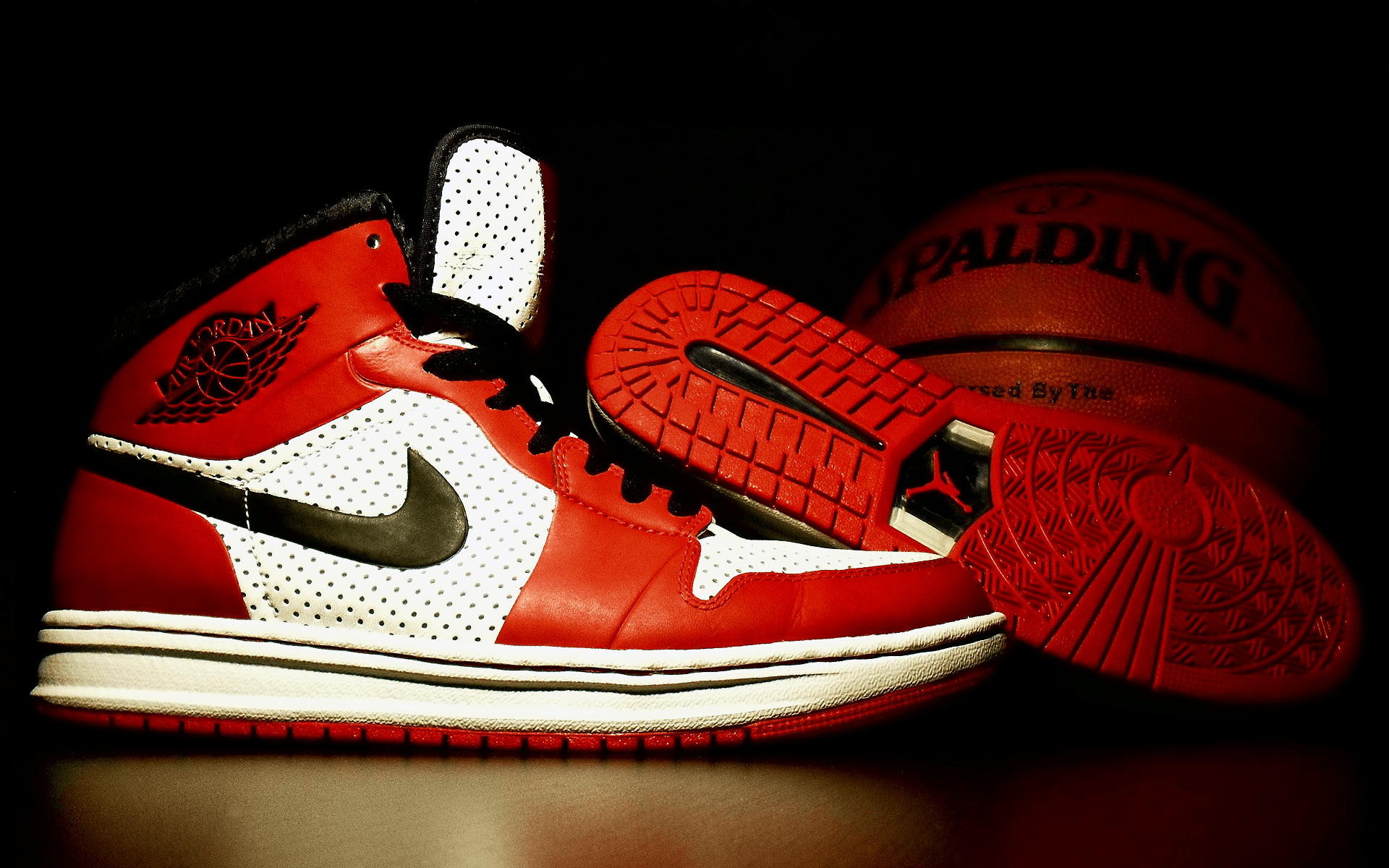 Sneaker Air Jordan rosse bianche, 1920x1200 WUXGA, iMac