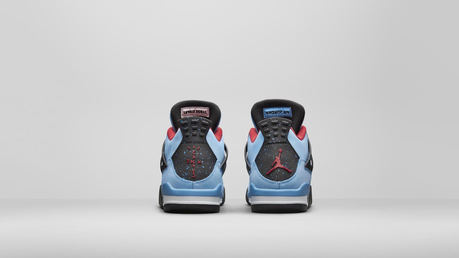 Air Jordan 4 Travis Scott, rapper, 1600x900 900p, Desktop
