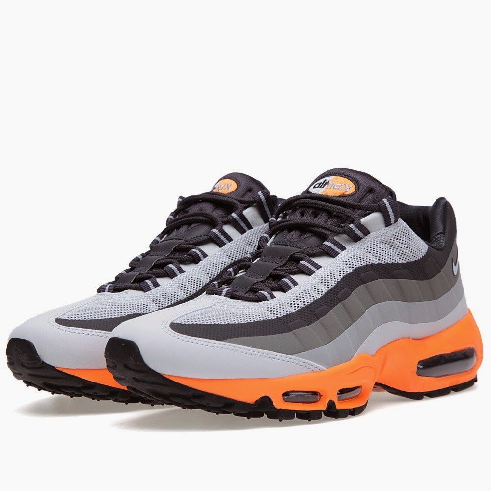 Nike Air Max 95 grigie arancioni, 1000x1000 HD, Laptop