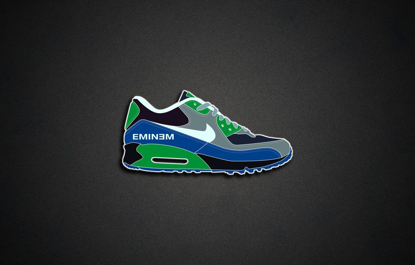 Nike Air Max Eminem sneaker, rapper, 1332x850 720p, Laptop