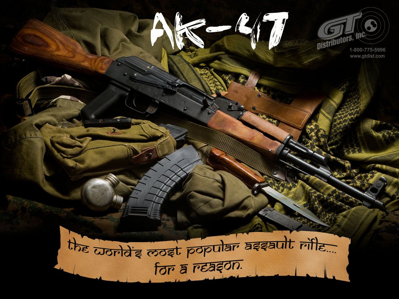 Fucile AK-47 sfondo bianco, 1680x1050 HD Ready, PC