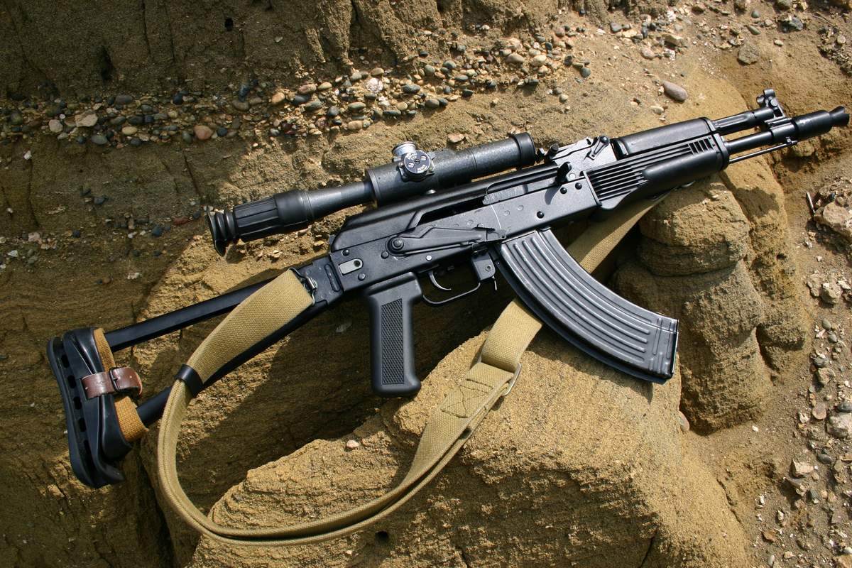 Fucile AK-47 stilizzato costellazione, 1440x900 HD, Desktop