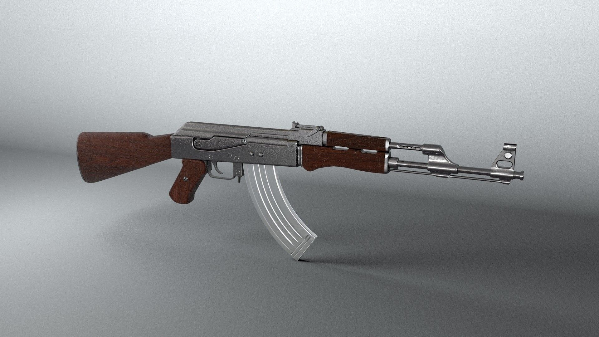 Fucile AK-47 nero, 2560x1600 2K, MacBook Pro