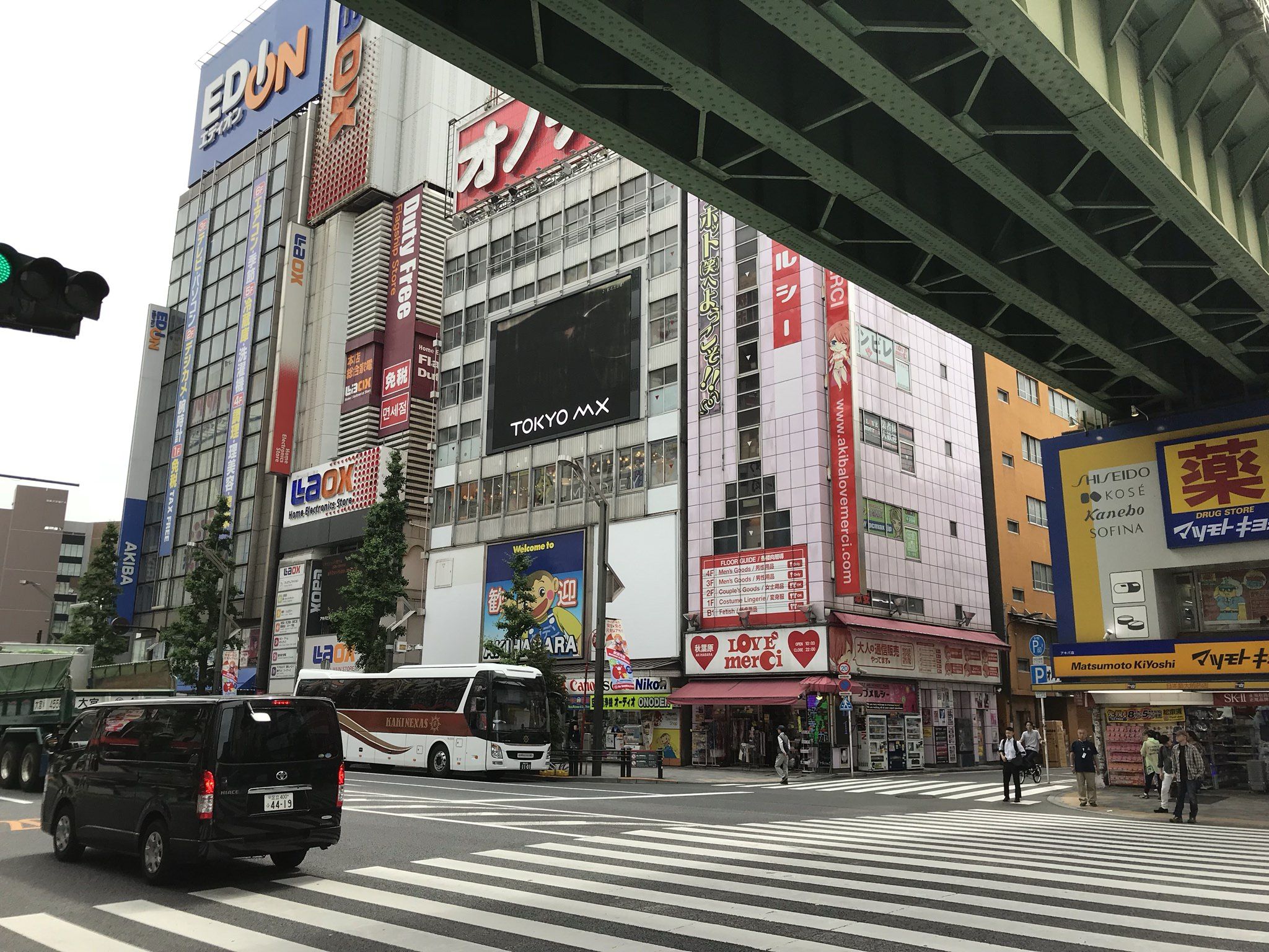Akihabara Tokyo di notte, 1920x1080 Full HD, PC Desktop