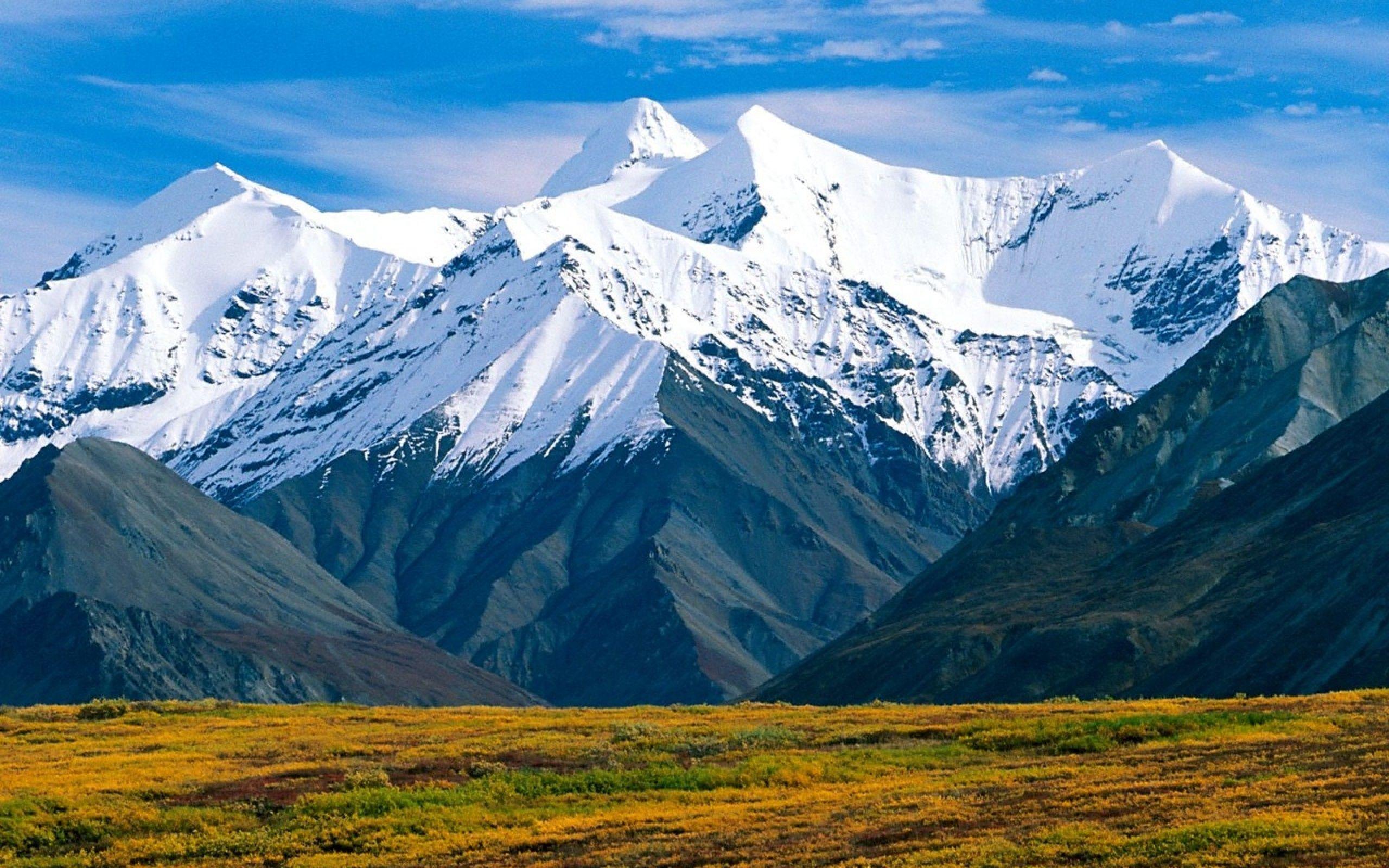 Montagne innevate Alaska, 2560x1600 2K, MacBook Pro