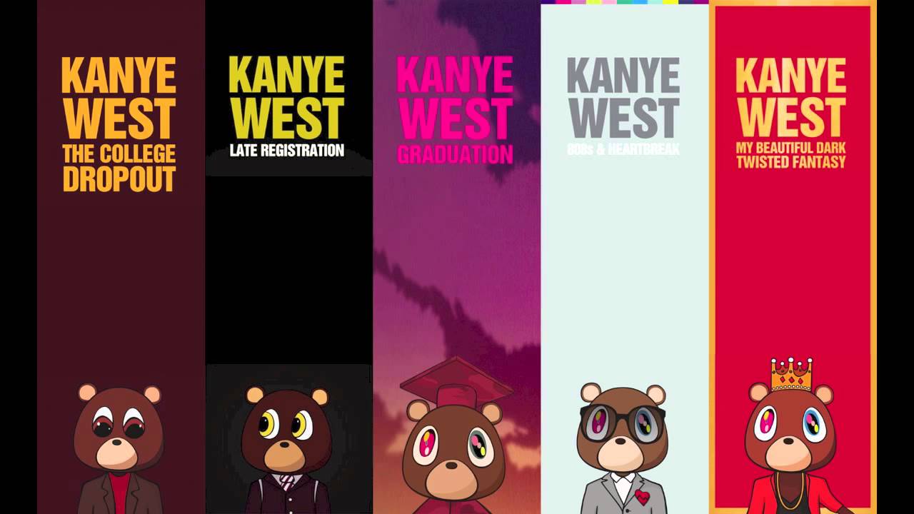Copertine album Kanye West orsetto, 1280x720 HD, Desktop