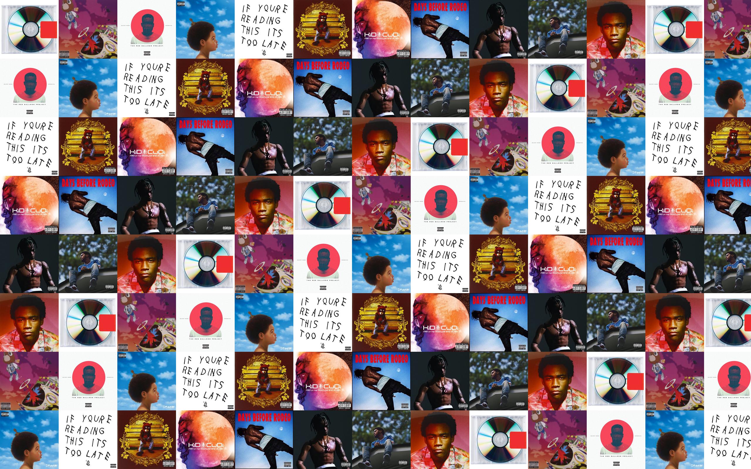 Collage album Rodeo Travis Scott, Jacques Webster, 2560x1600 2K+, Laptop