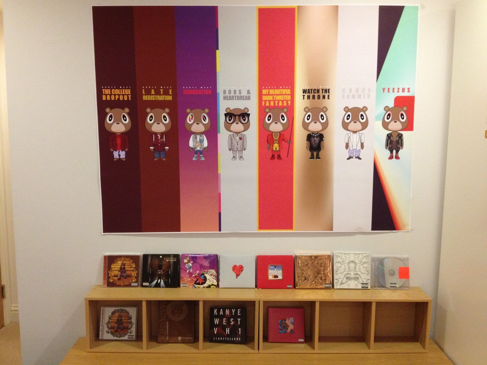 Poster copertine album Kanye West, 1600x1200 HD, Desktop