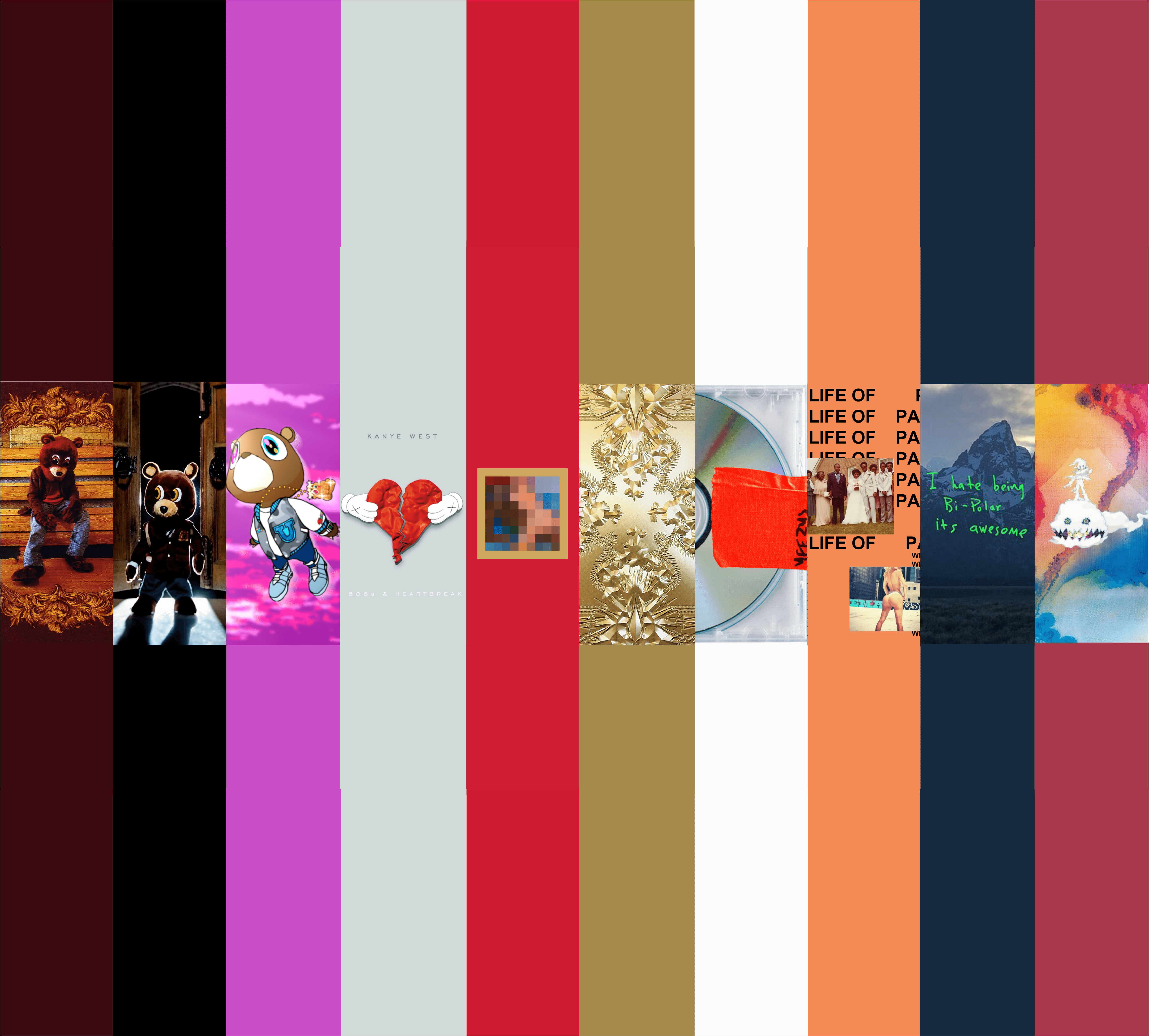 copertine album Kanye West, 5664x5110 UHD, PC 4K