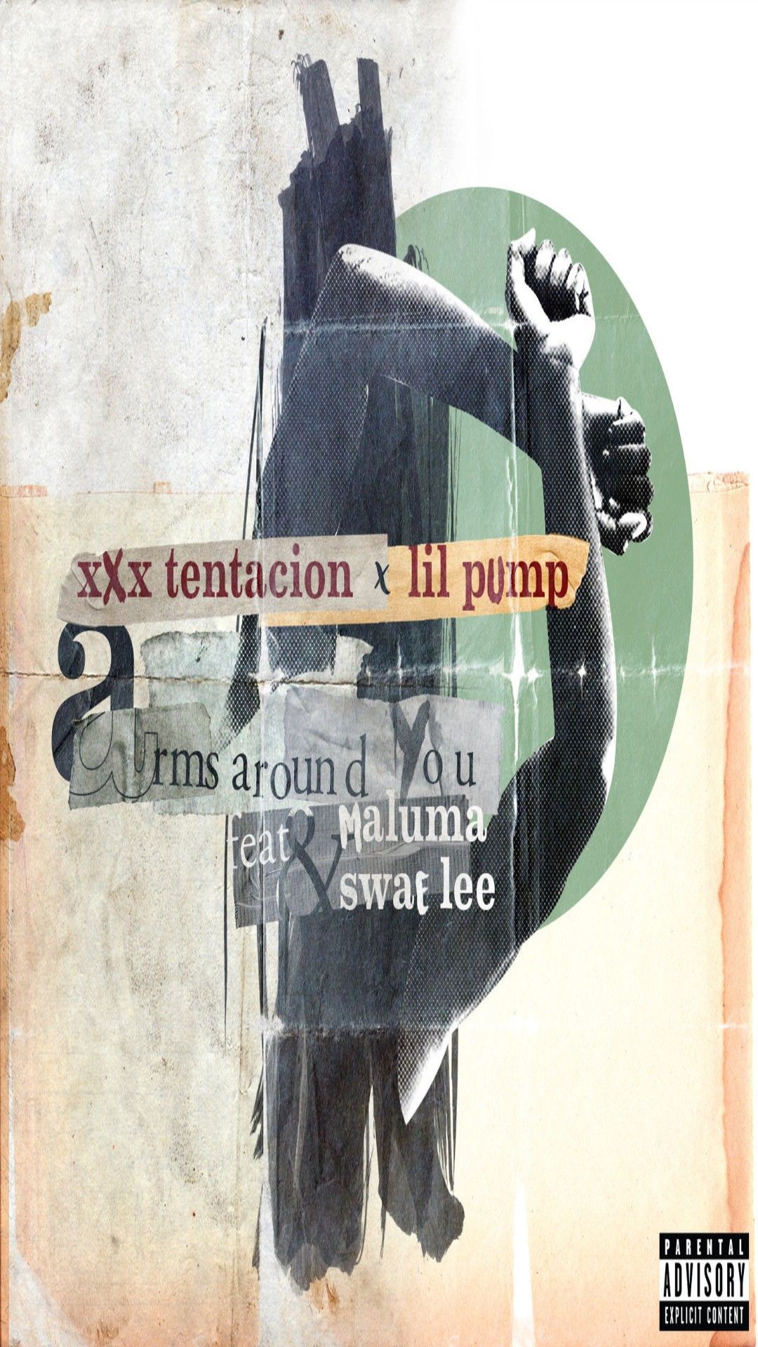 Copertina album XXXTentacion e Lil Pump, 1080x1920 Verticale, Telefono