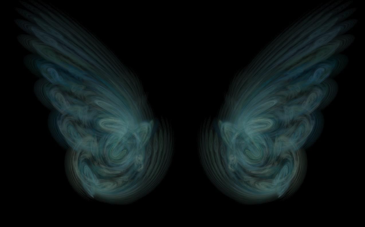 Ali angelo nere Supernatural, 2560x1440 1440p, Desktop