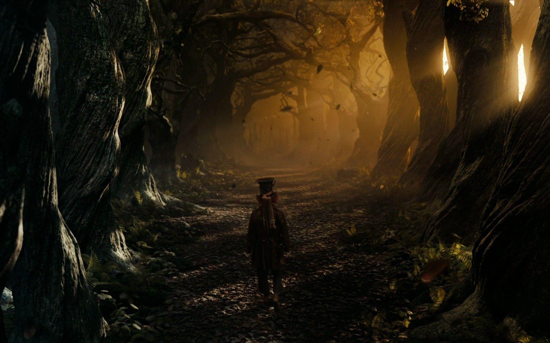Cappellaio Matto foresta oscura Burton, 1920x1200 Full HD+, Desktop