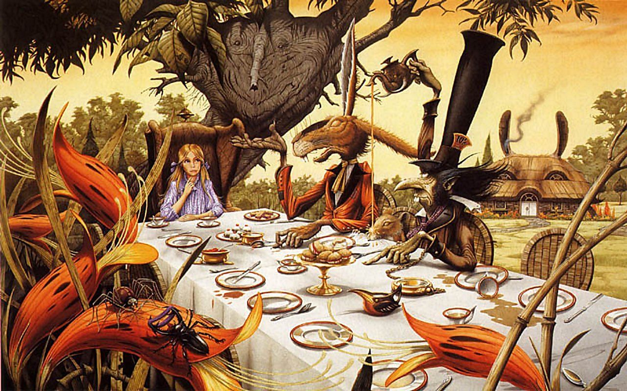 te matto Rodney Matthews illustrazione, 1280x798 720p, Acer Nitro