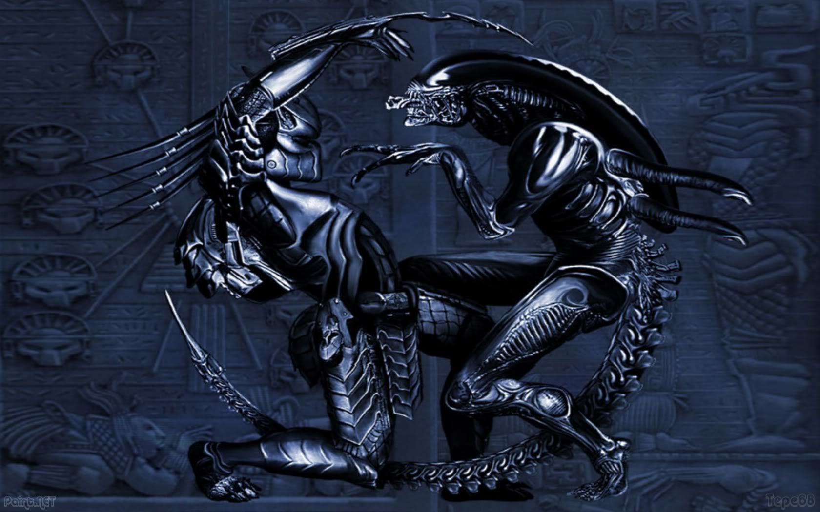 Predators sagome rosse guerrieri, 1920x1080 Full HD 1080p, PC
