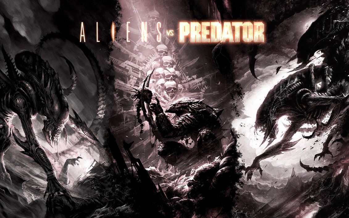 Alien vs Predator poster, 1131x707 HD, PC Desktop