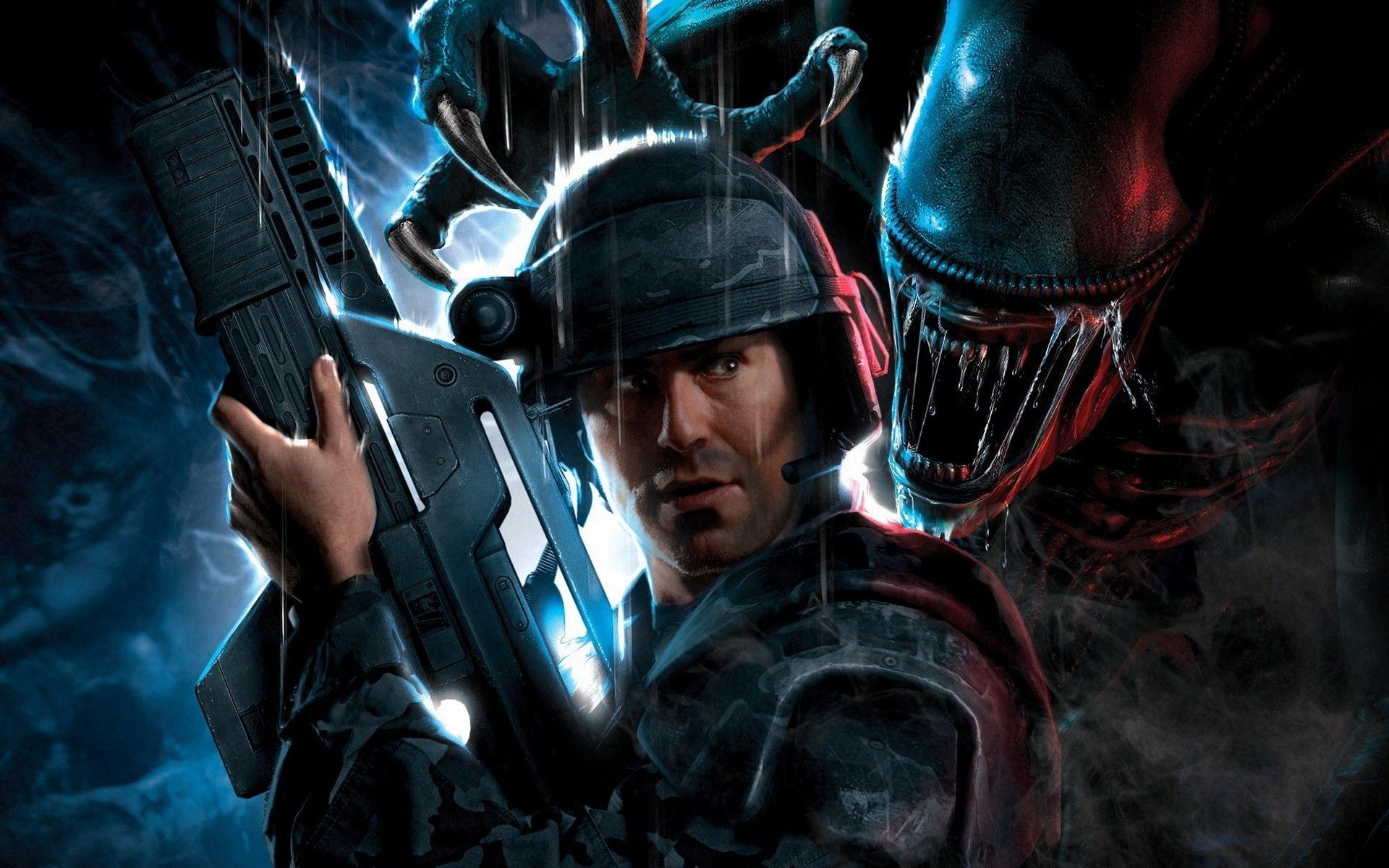 Alien vs Predator soldato, 1920x1200 Full HD+ WUXGA, iMac