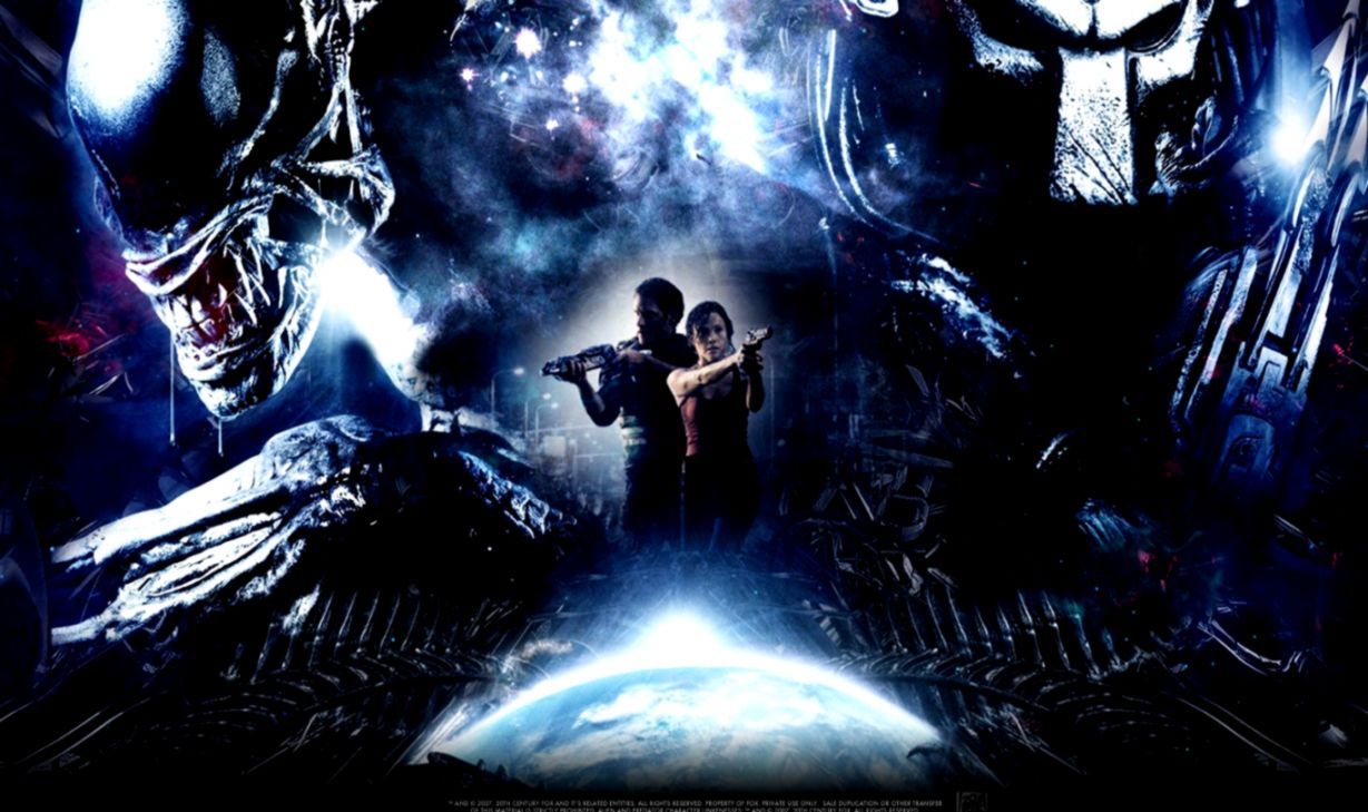 Alien vs Predator poster, 1229x729 HD, PC