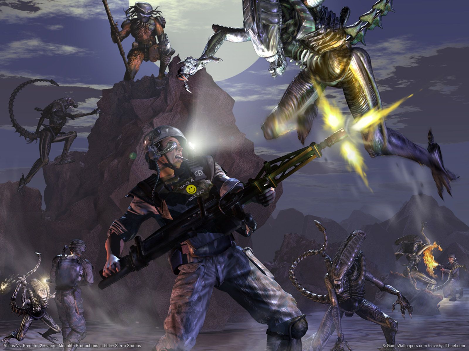 Alien vs Predator battaglia, 1600x1200 HD Ready, Notebook Gaming