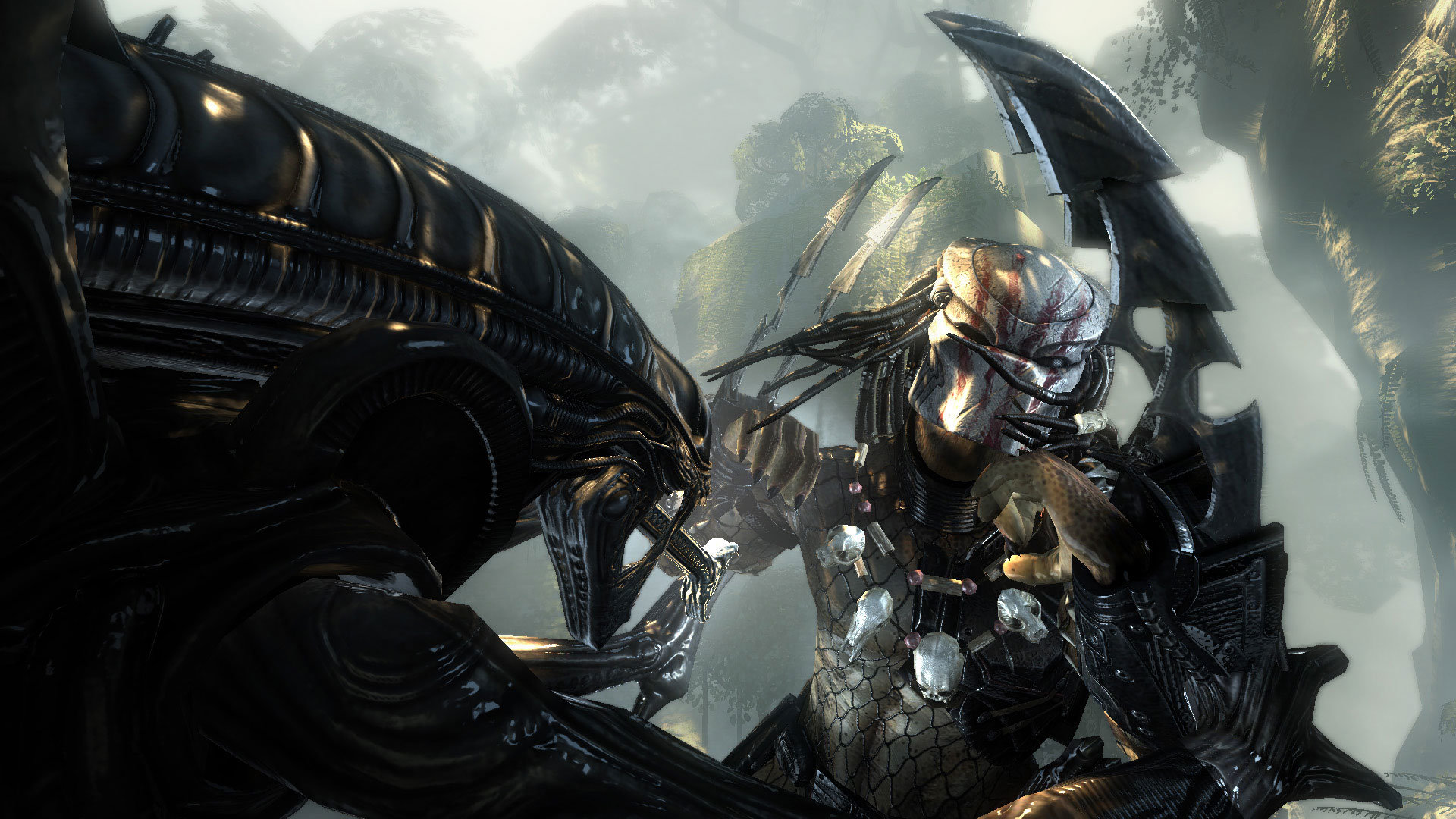 Alien contro Predator scontro, 1920x1080 Full HD 1080p, PC
